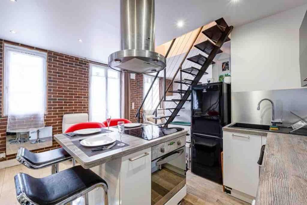 Duplex 45M2 -Zac L'Oreal - Palais De Justice Paris Clichy Esterno foto